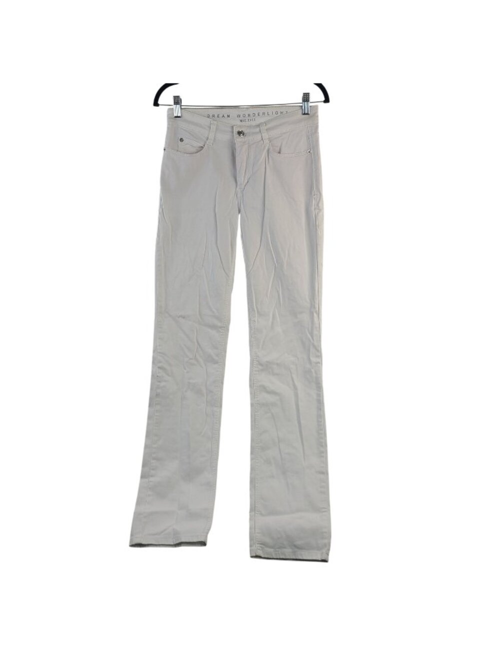 Mac Jeans Dream Wonderlight Womens White Straight-Leg Pants Size 32